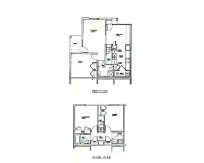 Oriana Ridge Three Bedroom Twin Apartment Map
