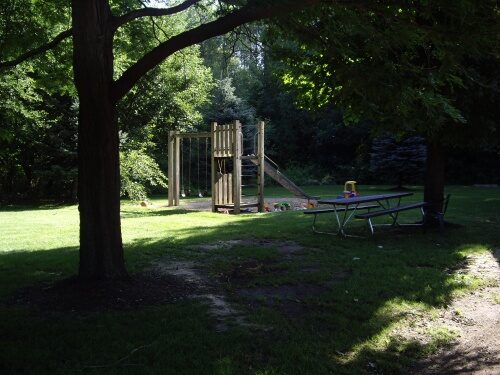 Woodland Apartments play park for kids