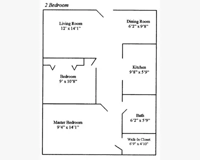 Pine Grove Terrace Apartments Floor Plan