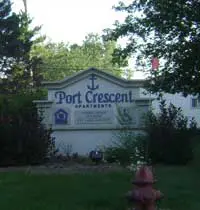 Port Crescent Apartment Sign