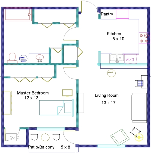 Silver Star Apartments Floor Map Layout