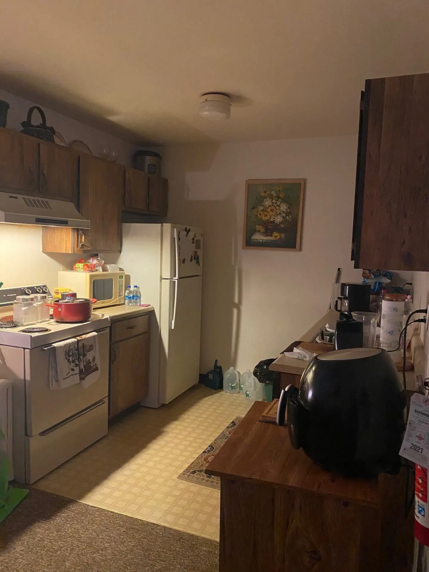 Ridgeview apartments kitchen