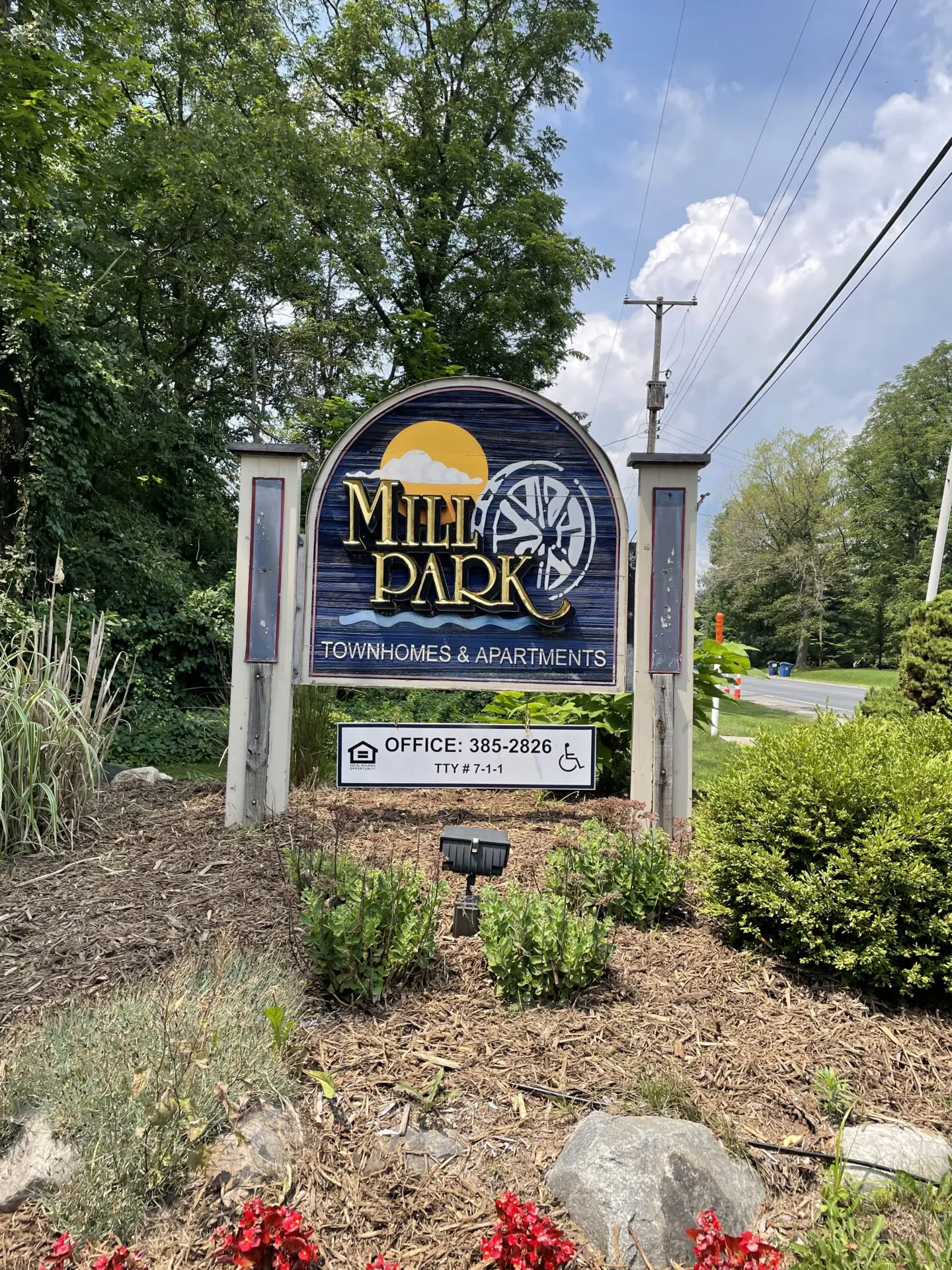 Mill Park Townhomes and Apartments Floor Plan