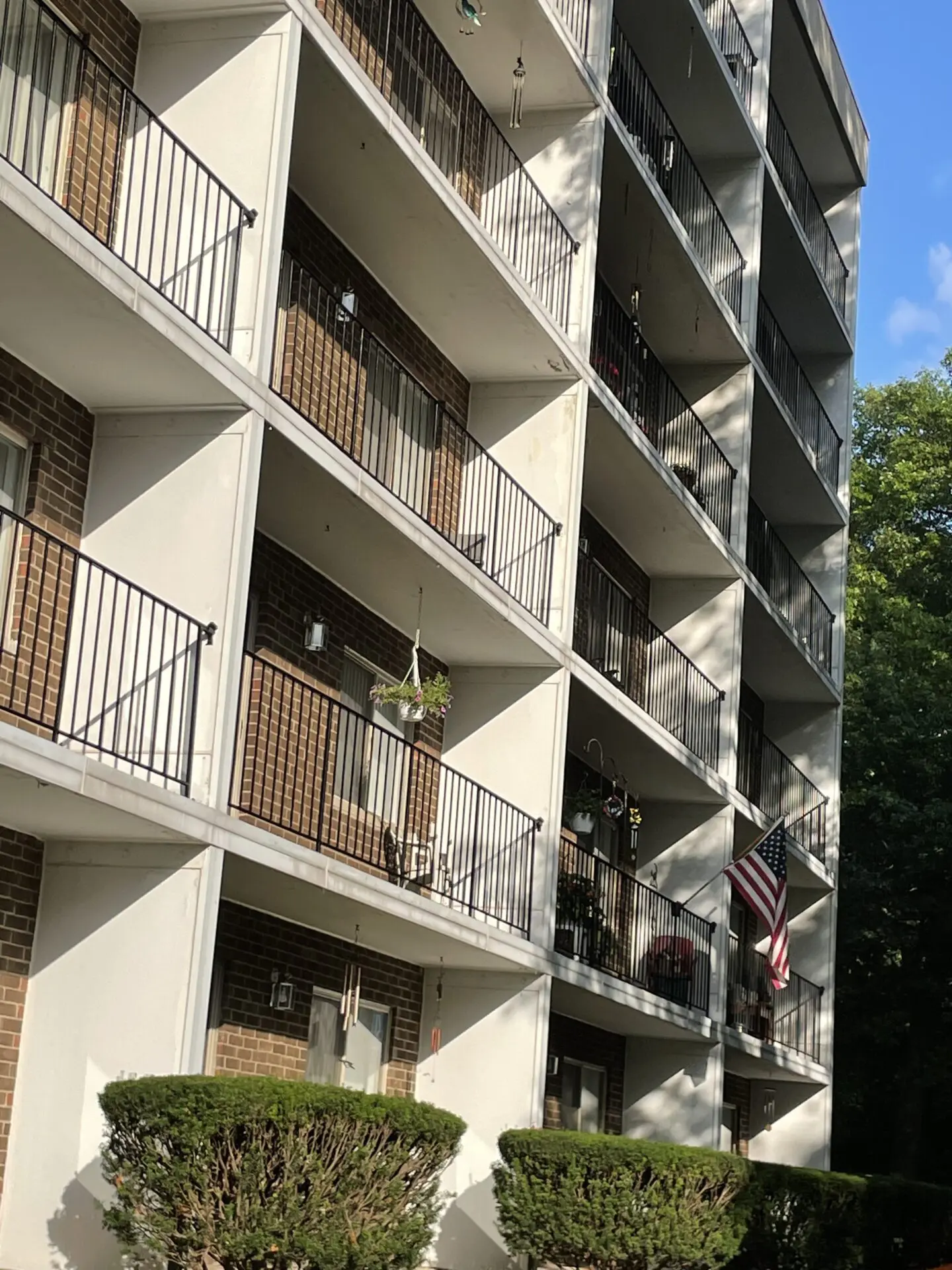 Pine Oak Apartments exterior Balconies