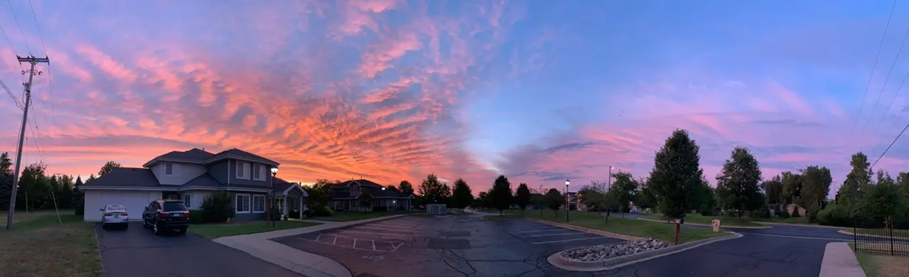 Colorful Skies in Northeast Wisconsin