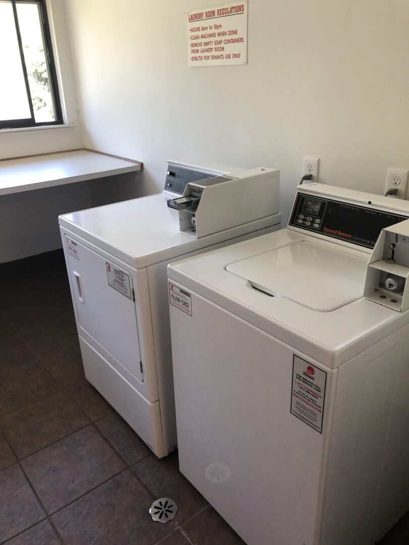 The Spring Meadows Washer Dryer